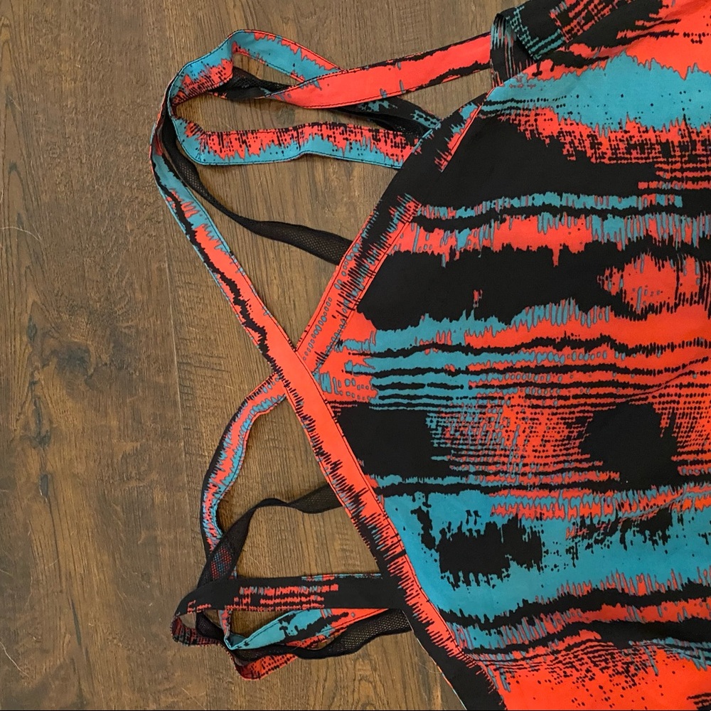 Fabletics Multi Color Sleeveless Romper - image 2